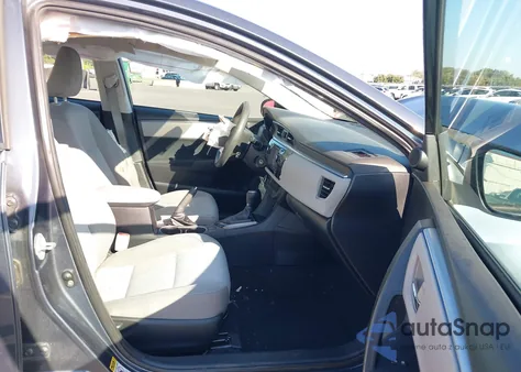 2016 Toyota Corolla Le из США, поврежденный, VIN 2T1BURHE0GC488786